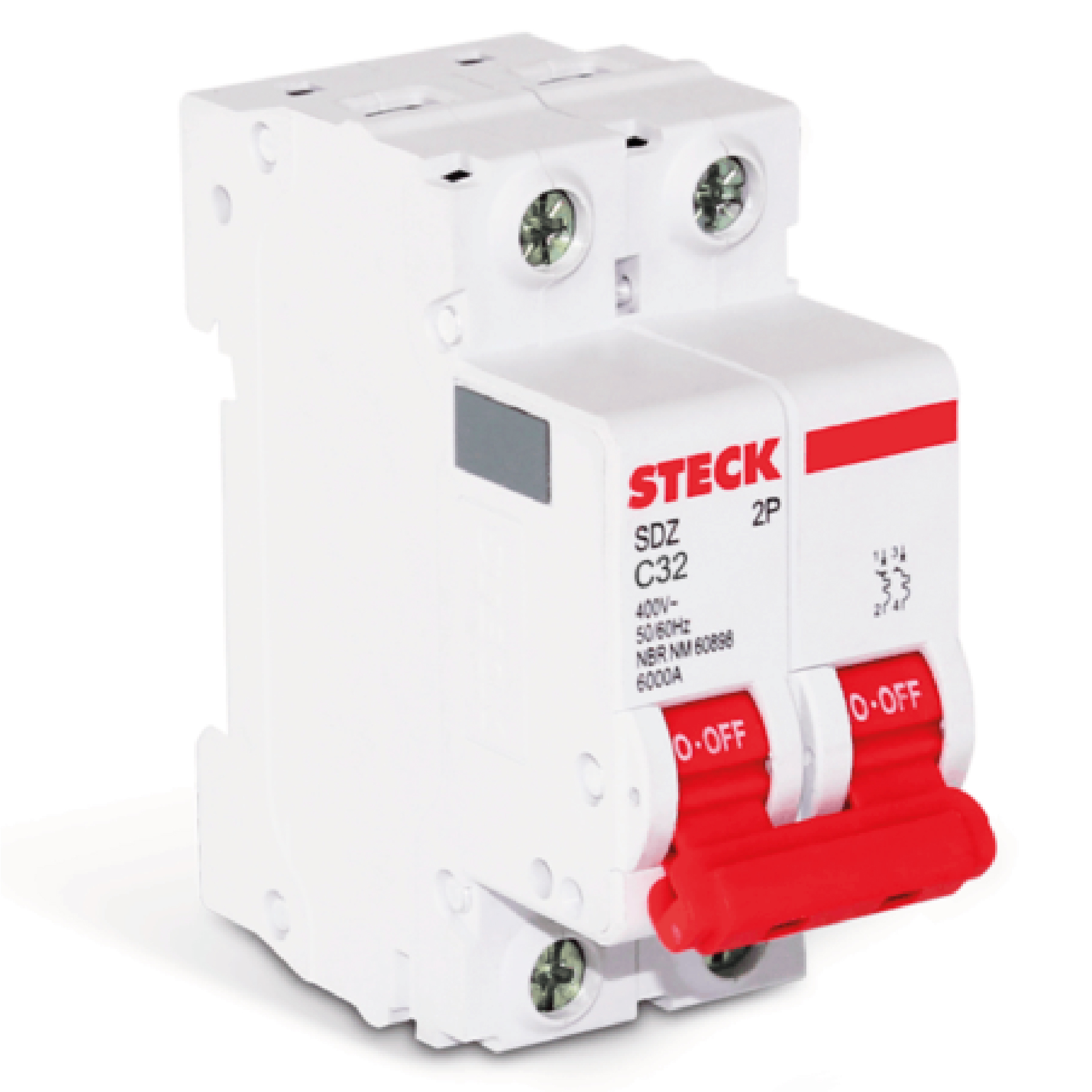 INTERRUPTOR TERM. 2P 32A 6KA SDZD62C32-STECK